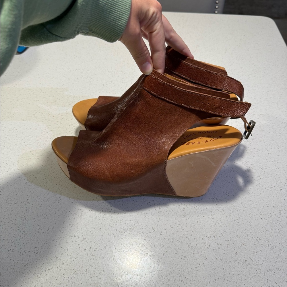 Kork-Ease Tan Leather Sandals